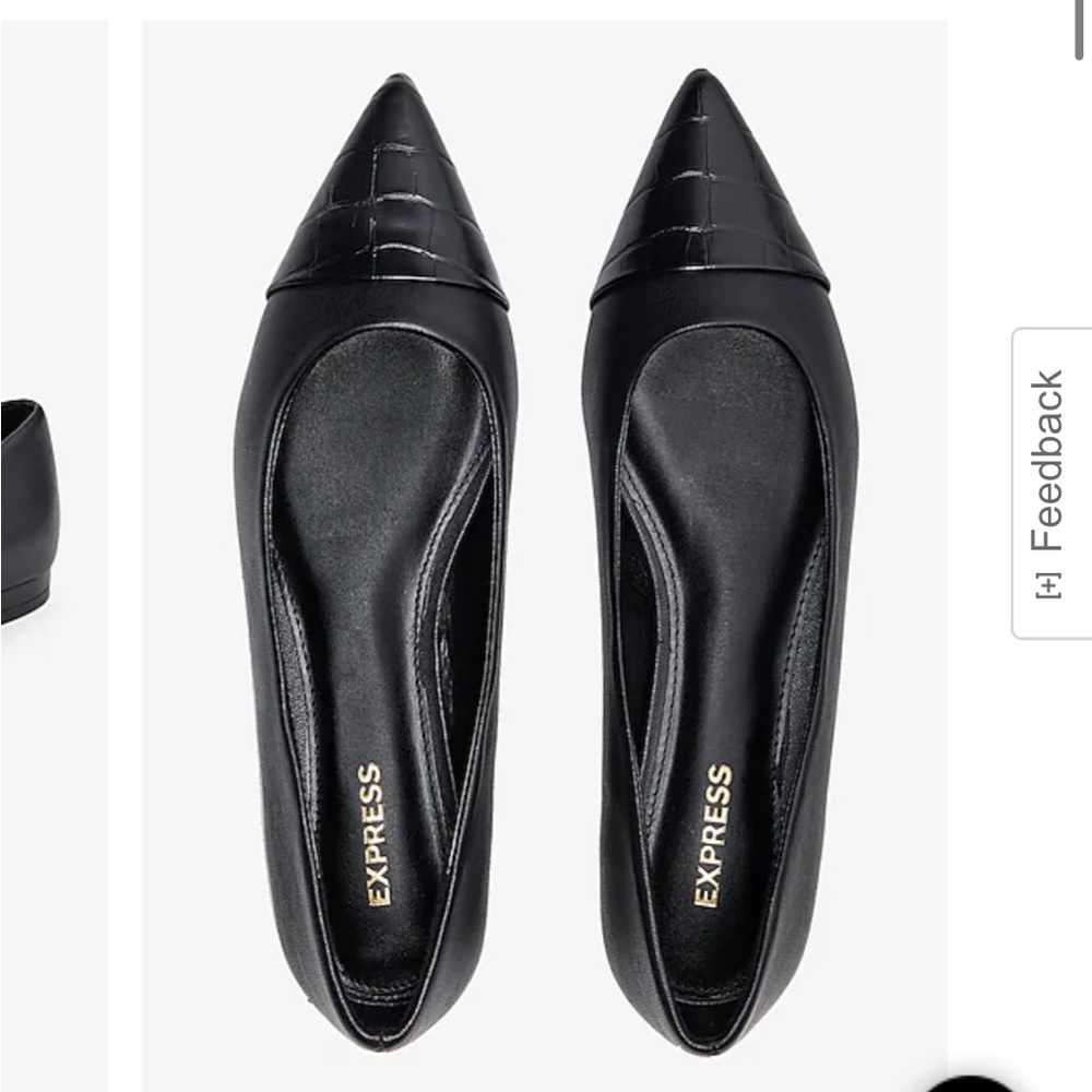 Express Pointed Toe Ballet Flats size 8.5